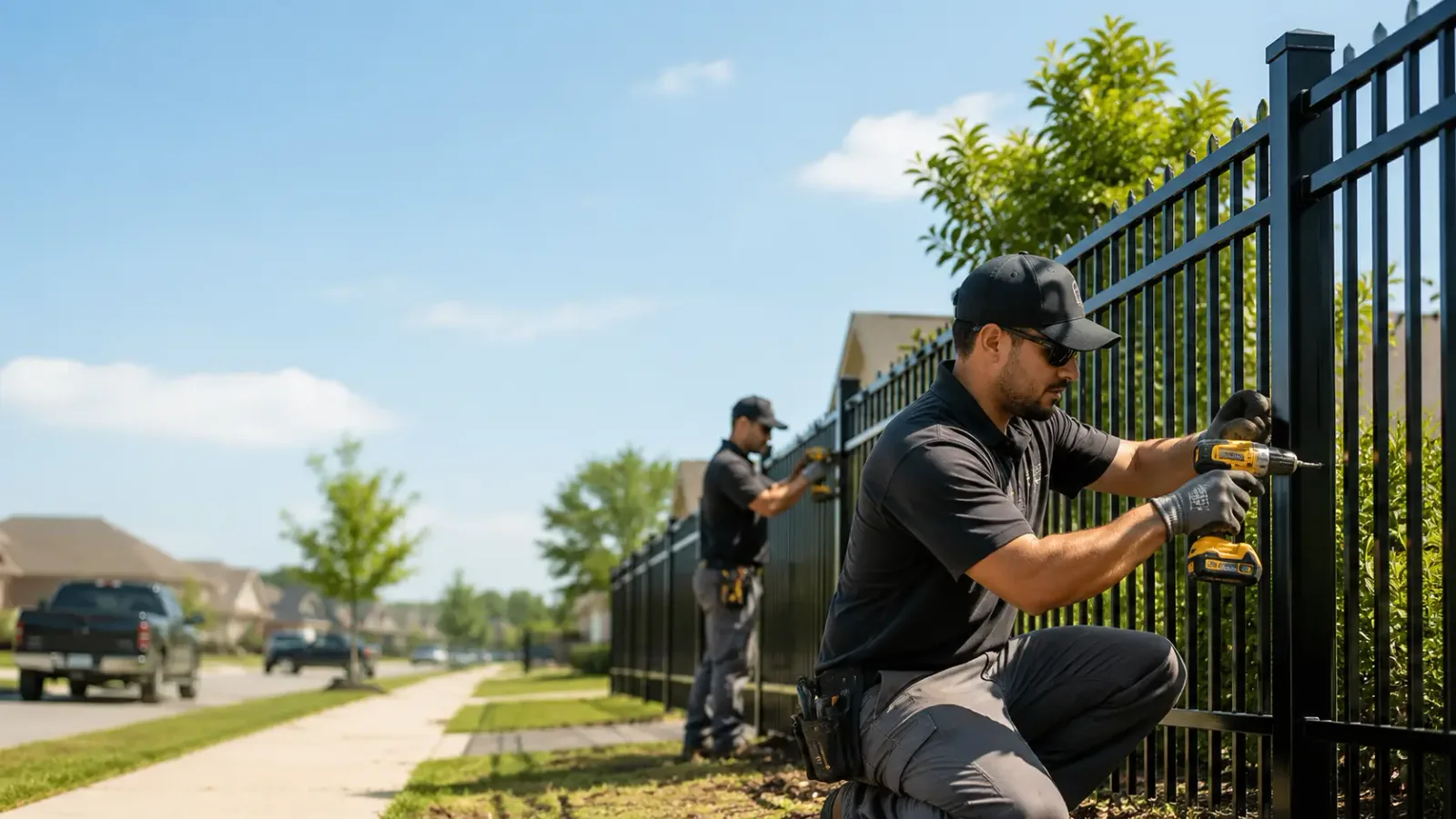 Metal Fence Installation in Clear Lake, MN